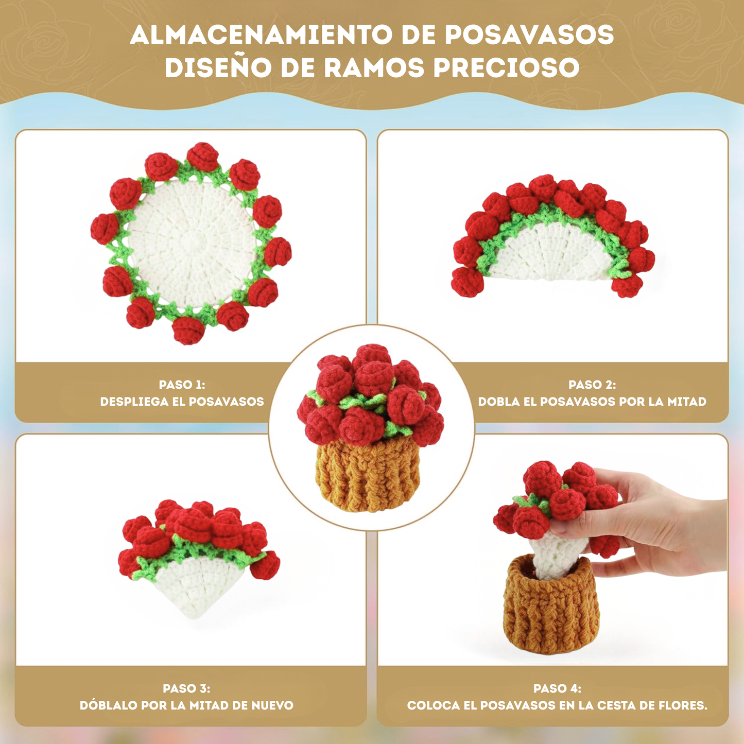 Posavasos Ramo de Flores