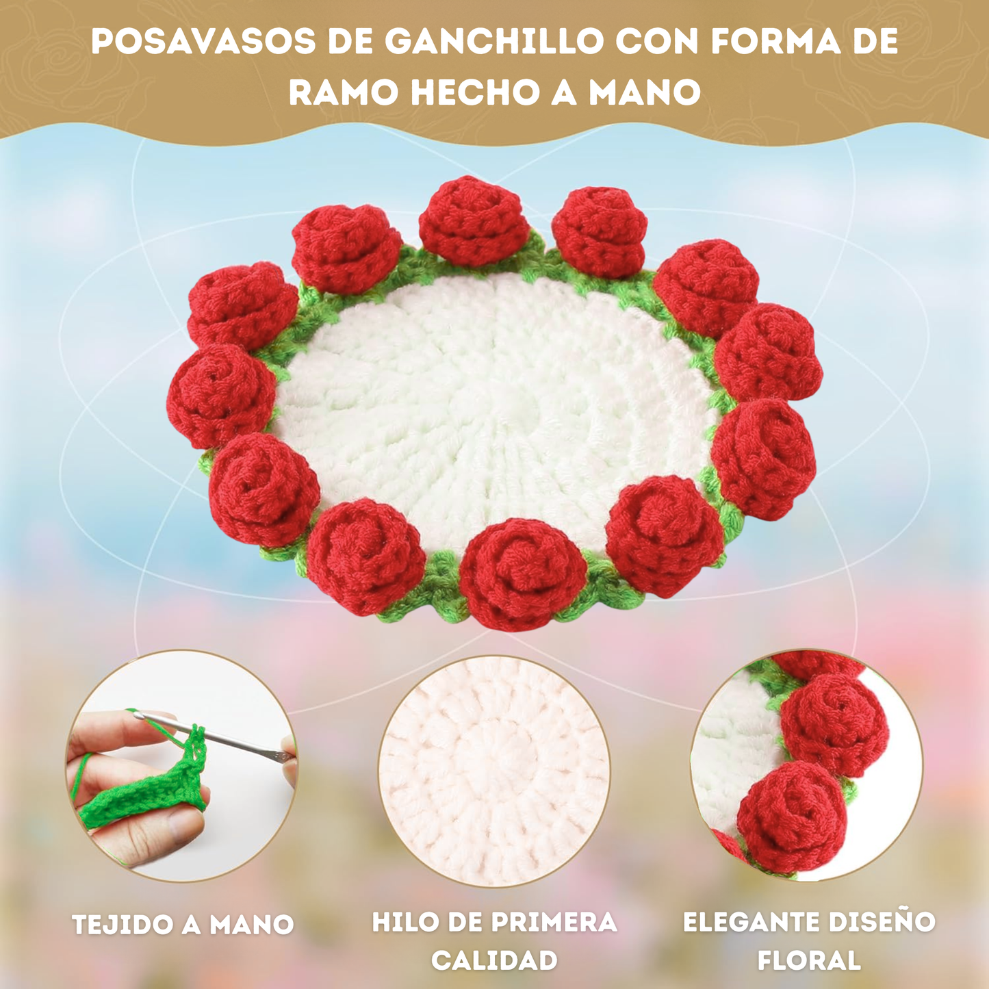 Posavasos Ramo de Flores